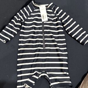 Janie and jack one piece swim /rashguard